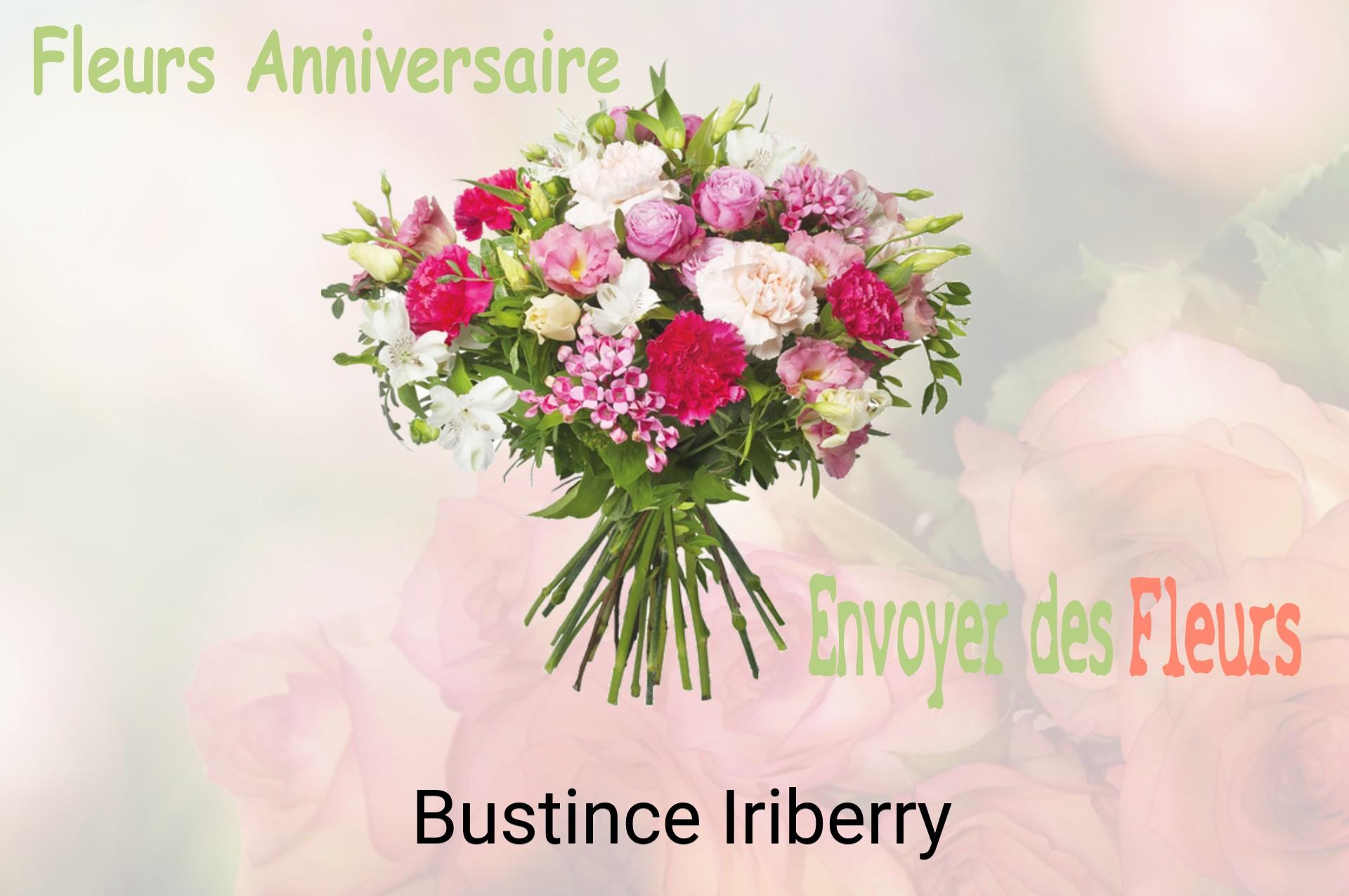 Bouquet de fleurs d’anniversaire livré à Bustince-Iriberry
