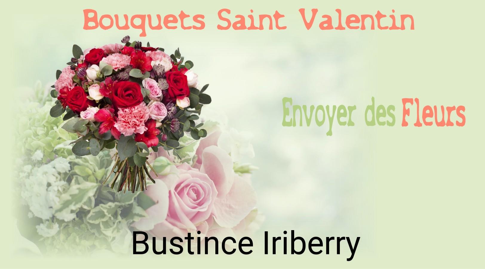 Roses de Saint-Valentin livrées à Bustince-Iriberry